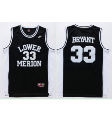 Youth Lower Merion High School #33 Kobe Bryant Black High School Nike Swingman Jersey