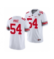 Men's Ohio State Buckeyes Billy Price 2021 Sugar Bowl White Football Jersey