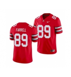 Men's Ohio State Buckeyes Luke Farrell Scarlet Game College Football Jersey