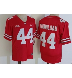 Ohio State Buckeyes #44 Tuimoloau Red Scarlet NCAA Football Jersey