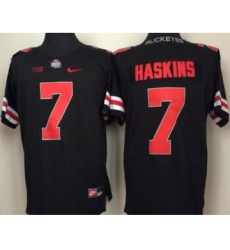 Ohio State Buckeyes 7 Dwayne Haskins Black College Football Jersey