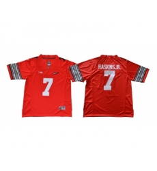 Ohio State Buckeyes 7 Dwayne Haskins Jr. Red College Football Jersey