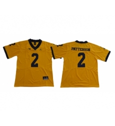 Michigan Wolverines 2 Shea Patterson Yellow College Football Jersey