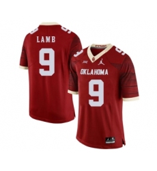 Oklahoma Sooners 12 Will Johnson Red 47 Game Winning Streak College Football Jersey