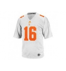 Tennessee Volunteers 16 Peyton Manning White College Football Techfit NCAA Jerseys