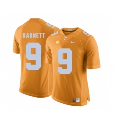 Tennessee Volunteers 9 Derek Barnett Orange College Football Jersey