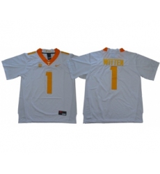 Vols #1 Jason Witten White Limited Stitched NCAA Jersey