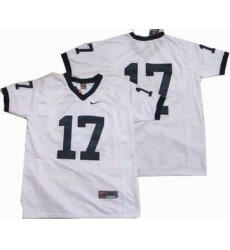 NCAA Penn State University 17 White Jersey