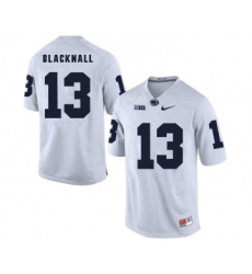 Penn State Nittany Lions 13 Saeed Blacknall White College Football Jersey