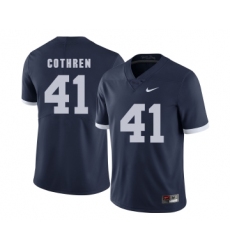 Penn State Nittany Lions 41 Parker Cothren Navy College Football Jersey