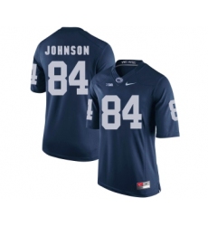 Penn State Nittany Lions 84 Juwan Johnson Navy College Football Jersey