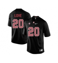 Stanford Cardinal 20 Bryce Love White College Football Jersey