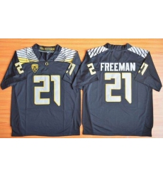 Oregon Ducks #21 Royce Freeman Black Limited Stitched NCAA Jersey