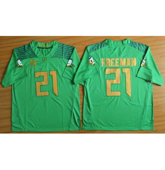 Oregon Ducks #21 Royce Freeman Green Limited Stitched NCAA Jersey