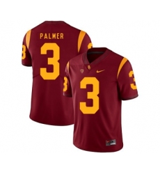 USC Trojans 3 Carson Palmer Red College Football Jersey