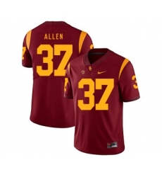 USC Trojans 37 Javorius Allen Red College Football Jersey