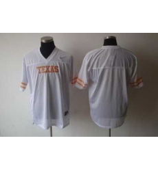 NCAA Texas Longhorns blank White Jersey