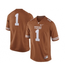 Texas Longhorns 1 Orange Nike College Jersey