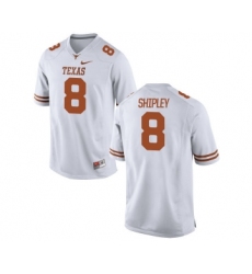 Texas Longhorns 8 Jordan Shipley White Nike College Jersey