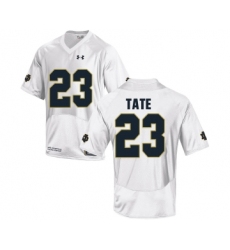 Notre Dame Fighting Irish 23 Golden Tate White College Football Jersey