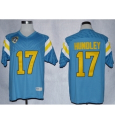 UCLA Bruins 17 Brett Hundley L.Blue College Jerseys