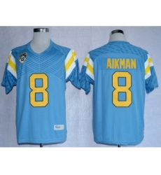 UCLA Bruins 8 Aikman L.Blue College Jerseys