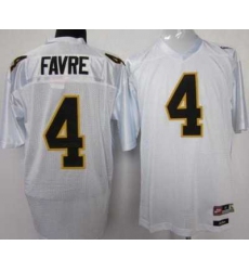 Southern Mississippi Gold Eagles #4 Brett Favre White NCAA Jerseys