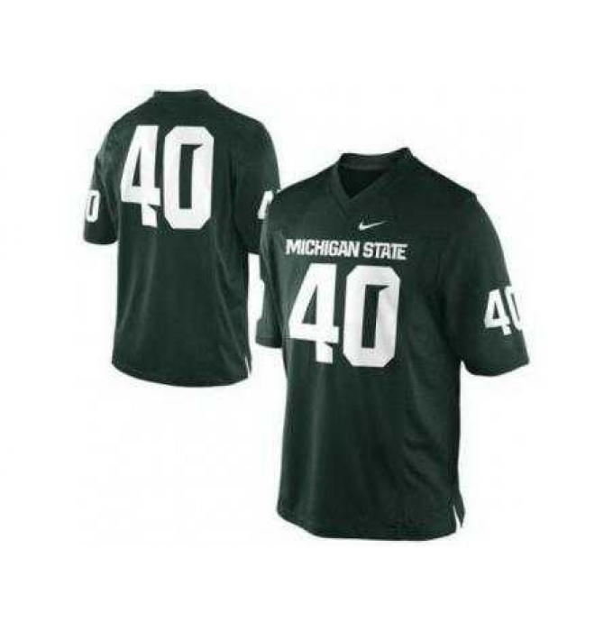 Michigan State Spartans 40 Max Bullough Green College Football NCAA Jerseys