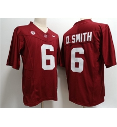 Men's Alabama Crimson Tide #6 DeVonta Smith Red 2023 F.U.S.E. Stitched Jersey