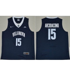 Villanova Wildcats #15 Ryan Arcidiacono Navy Blue Basketball Stitched NCAA Jersey