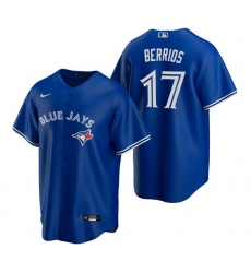 Mens Toronto Blue Jays #17 Jose Berrios Nike Royal Alternate Cool Base Jersey