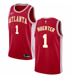 Youth Nike Atlanta Hawks #1 Kevin Huerter Swingman Red NBA Jersey Statement Edition