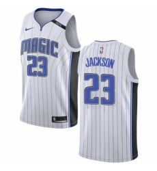 Women's Nike Orlando Magic #23 Justin Jackson Authentic White NBA Jersey - Association Edition