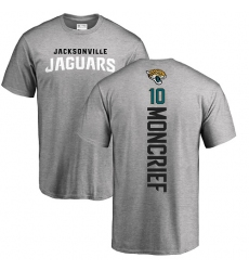 NFL Nike Jacksonville Jaguars #10 Donte Moncrief Ash Backer T-Shirt