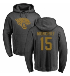 NFL Nike Jacksonville Jaguars #15 Donte Moncrief Ash One Color Pullover Hoodie