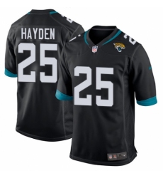 Men's Nike Jacksonville Jaguars #25 D.J. Hayden Game Teal Green Team Color NFL Jersey