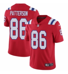 Youth Nike New England Patriots #86 Cordarrelle Patterson Red Alternate Vapor Untouchable Limited Player NFL Jersey
