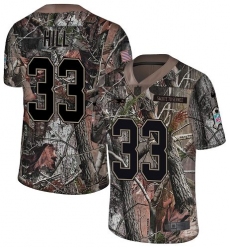 Youth Nike New England Patriots #33 Jeremy Hill Camo Untouchable Limited NFL Jersey
