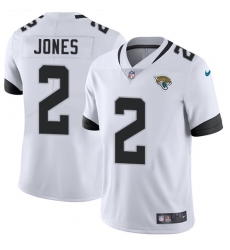 Men's Nike Jacksonville Jaguars #2 Landry Jones White Vapor Untouchable Limited Player NFL Jersey