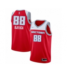 Women's Sacramento Kings #88 Nemanja Bjelica Swingman Red Basketball Jersey - 2019 20 City Edition
