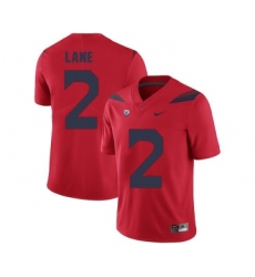 Arizona Wildcats 2 K'Hari Lane Red College Football Jersey