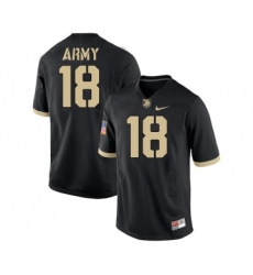 Army Black Knights 18 Blake Wilson Black College Football Jersey