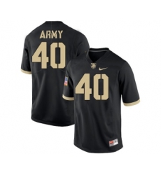 Army Black Knights 40 Andy Davidson Black College Football Jersey