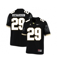 UCF Knights 29 Cordarrian Richardson Black College Football Jersey