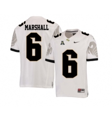 UCF Knights 6 Brandon Marshall White College Football Jersey