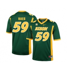 North Dakota State Bison 59 Joel Haeg Green College Football Jersey