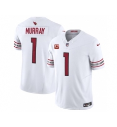 Men's Nike Arizona Cardinals #1 Kyler Murray White 2023 F.U.S.E. 4-Star C Vapor Untouchable F.U.S.E. Limited Football Stitched Jersey
