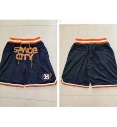 Men's Houston Astros Navy Blue Just Don Shorts Swingman Shorts