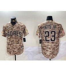 Men's San Diego Padres #23 Fernando Tatis Jr Camo Stitched Cool Base Nike Jerseys