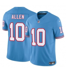 Men's Tennessee Titans #10 Brandon Allen Blue 2025 F.U.S.E. Throwback Vapor Limited Football Stitched Jersey